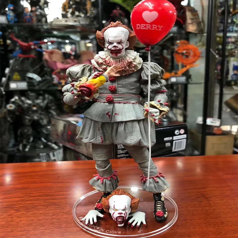 NECA 7 &quotмасштаб кровавый ver Stephen King's It клоун Pennywise фигурка ПВХ Ужасы Фигурки