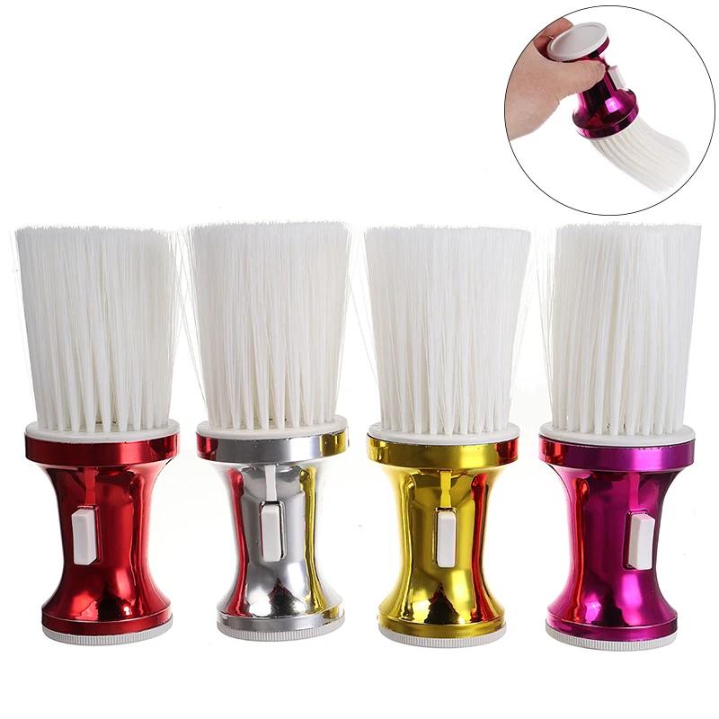 4 цвета мягкий салон для стрижки волос Бритье шеи удаление пыли щетка чистки