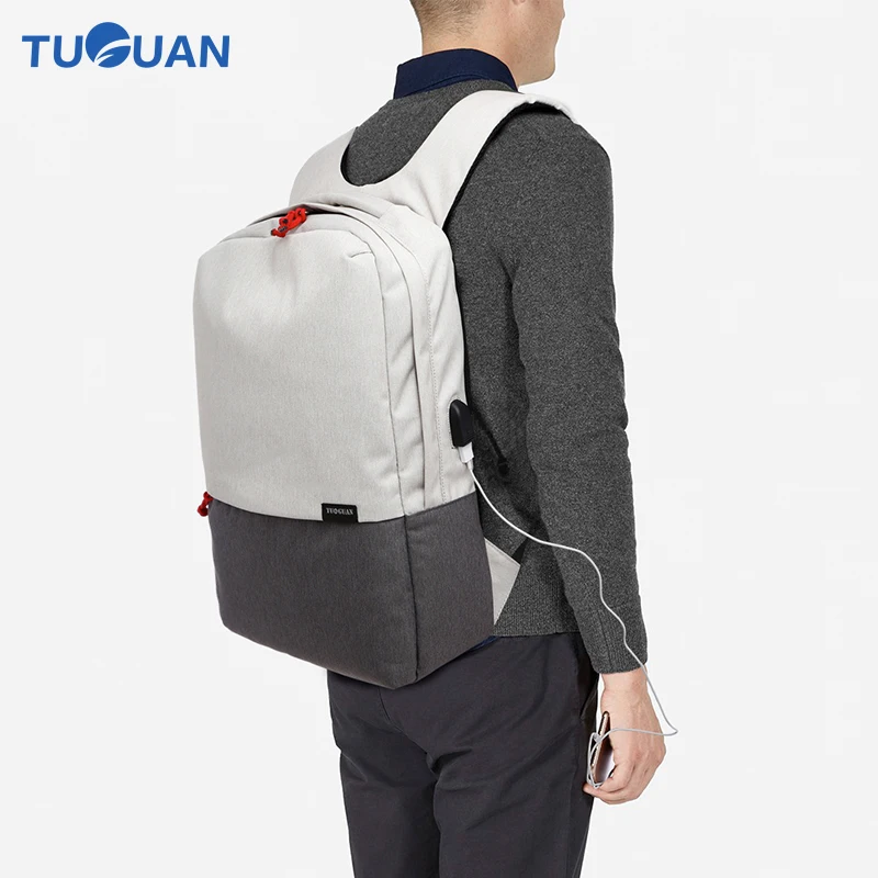 TUGUAN фирменный дизайн новинка 2018 унисекс школьные рюкзаки для 15 6 дюймов ноутбука