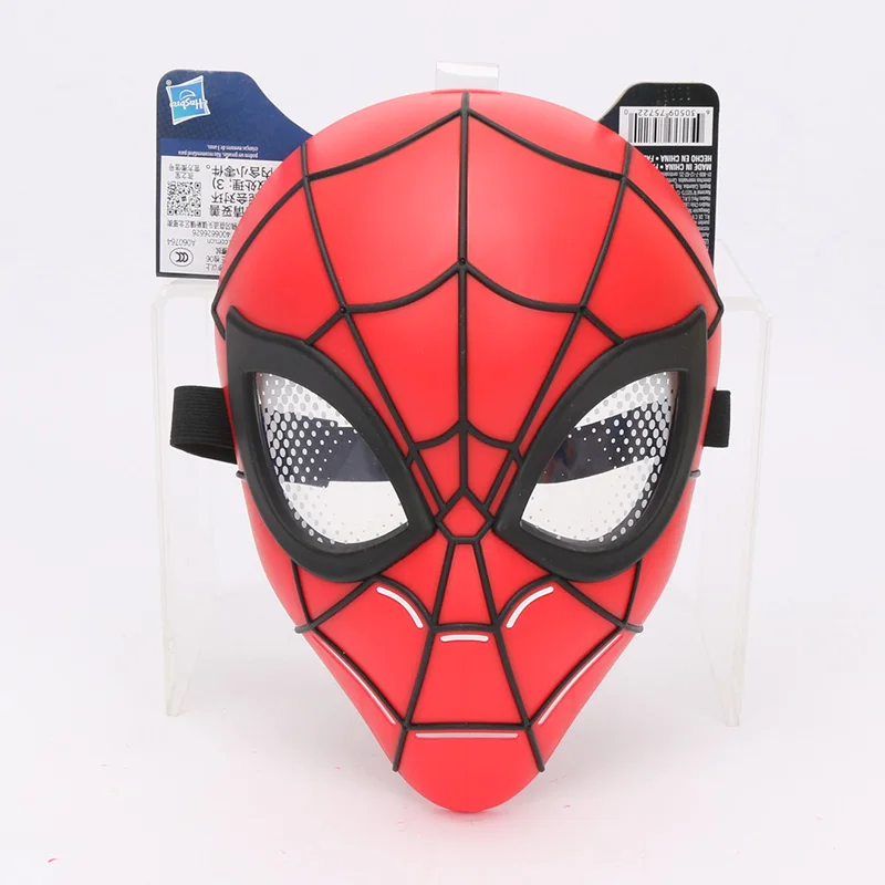 red Hasbro Marvel игрушки Человек-паук Майлз Моралес маска Регулируемая супергерой Человек-паук полное лицо маски для детей Взрослые косплей игрушки - Цвет: red