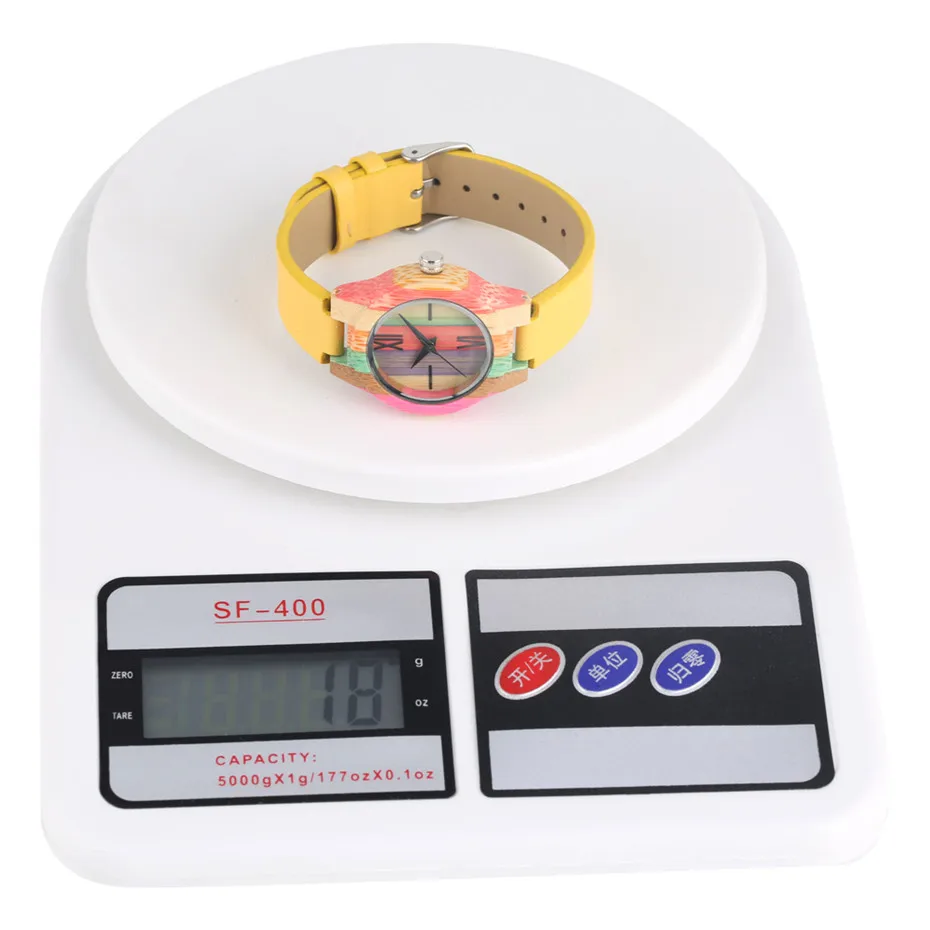 Trendy Lady Watch Quartz Movement Unique Yellow PU Leather Watch Strap Simple Roman Numerals Display Women's Watches Top Gift
