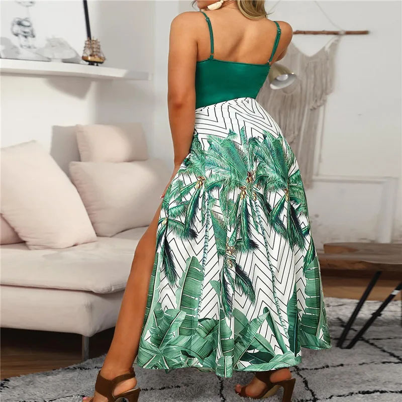 blusas mujer de moda 2019 Fashion women's summer sundress Floral Long Maxi Dress Party Beach | Женская одежда