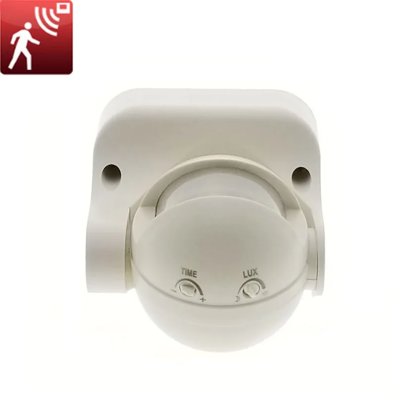 AC 220 V-240 V 110 180 градусов на открытом воздухе IP44 безопасности PIR инфракрасный датчик