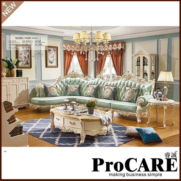 Лидер продаж мебель для гостиной ручной работы из натуральной кожи окрашенный