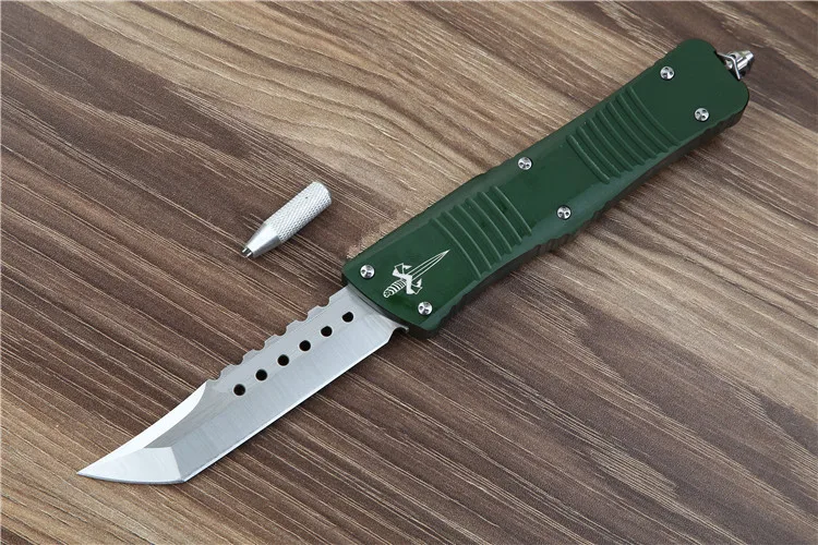 OTF UT D2 лезвие с алюминиевой ручкой кемпинг выживания Открытый EDC Охота