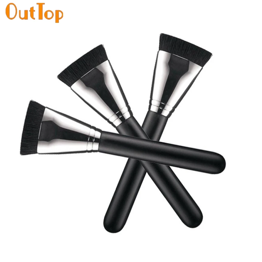 OutTop ColorWomen 1 шт. Профессиональная Косметика плоская контурная кисть для
