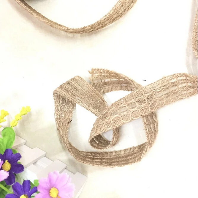 Экологически чистые 100% джутовые модные плетеные кисточки с отделкой 3 5 см в