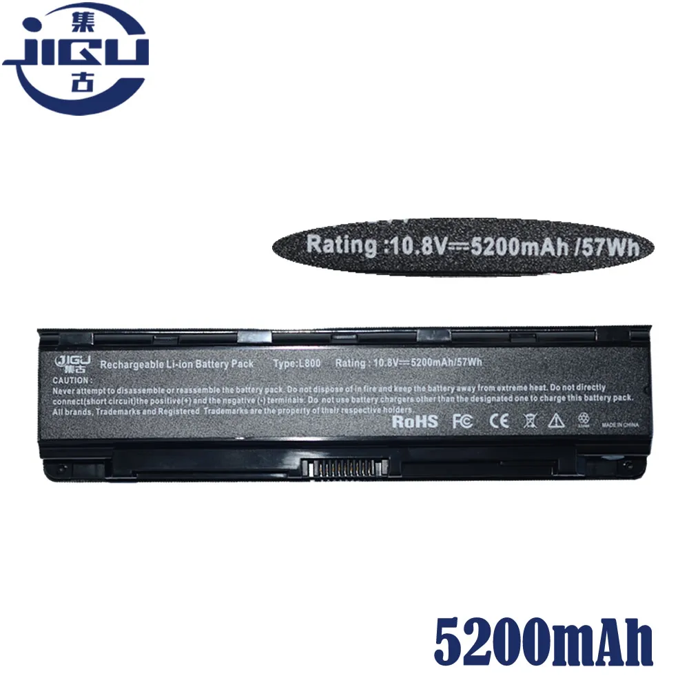 Аккумулятор JIGU для ноутбука Toshiba Satellite P800 P840 P850 P870 P875 P855 P845 M845 M805 M801 L875 L855 L845 L835 L805 C875