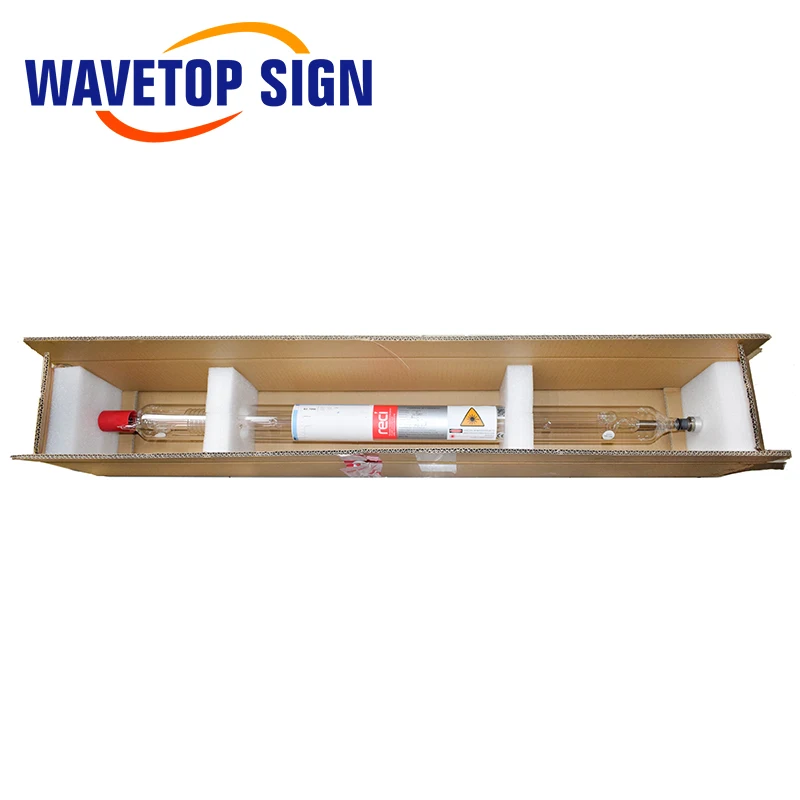 WaveTopSign Reci T2 90 Вт-100 Вт СО2 длина лазерной трубки 1250 мм диа. 65 мм для лазерной гравировки резки машины S2 Z2