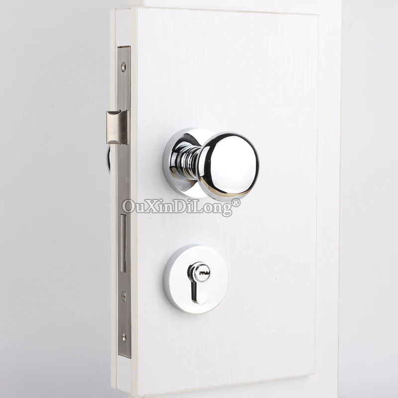 Высокое качество Европейский врезной дверной замок набор межкомнатных твердых