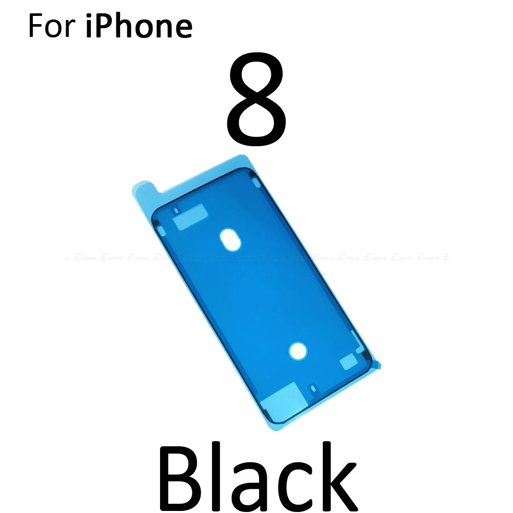 Высокое качество для iPhone 6S 7 8 Plus X XR XS Max ЖК сенсорный экран дисплей рамка водонепроницаемый предварительно вырезанный клей клейкая лента наклейка