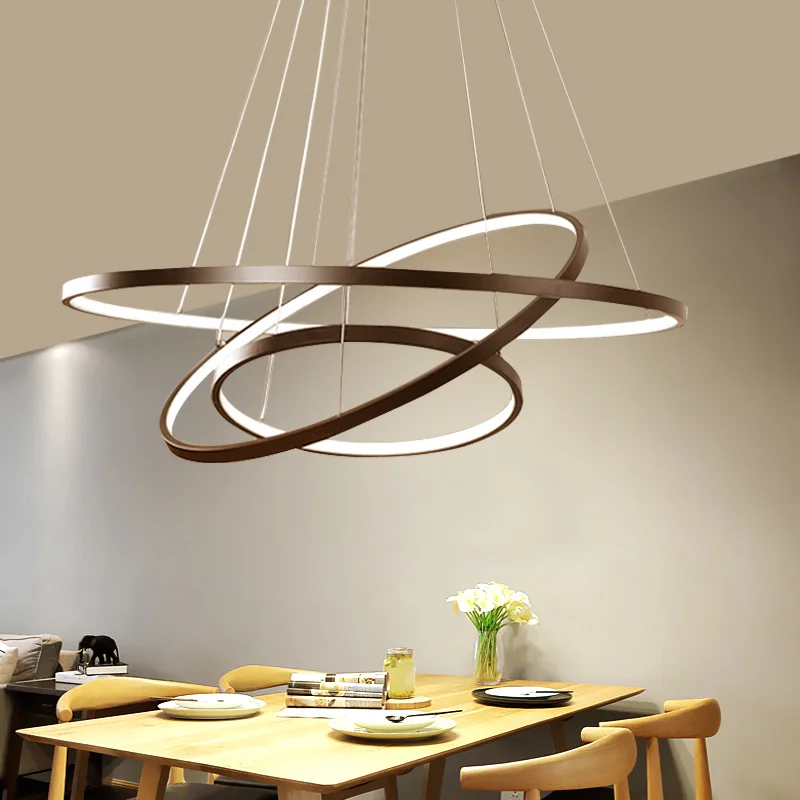 hanging ceiling lamps modern led pendant lighting acrylic modern nordic living room led bedroom lamp color changing fixture