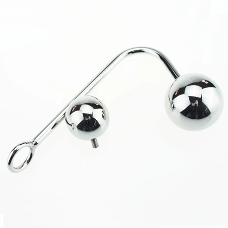 Anal Hook sex toys 2 replaceable balls Stainless Steel butt plug bandage Drop shipping | Красота и здоровье