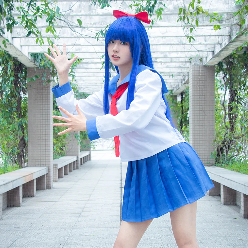 Карнавальный костюм Poputepipikku для косплея Popuko Pipimi аниме поп команда Epic женщин