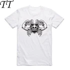 Футболка мужская с круглым вырезом, модная тенниска с принтом для уличных тренировок, с коротким рукавом, для фитнеса, уличная одежда, лето 2019