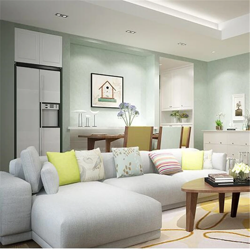 Wellyu простые обои американский Ностальгический ретро гостиная ТВ фон нетканый