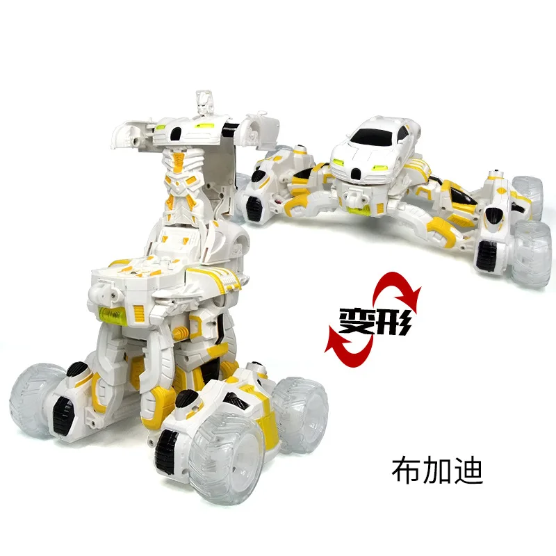 RC автомобиль преобразование электрической энергии роботы деформация автомобиля дистанционного Управление трюк роботы Перезаряжаемые спортивный автомобиль игрушки для детей