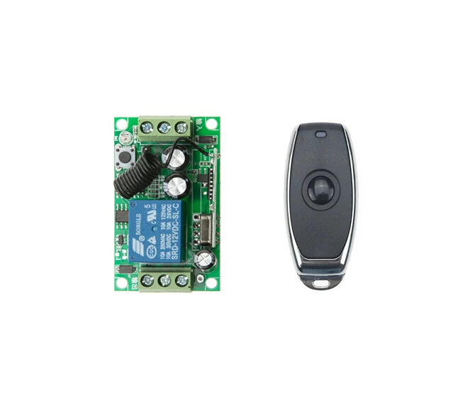 Беспроводной Радиочастотный пульт дистанционного управления 12 В постоянного