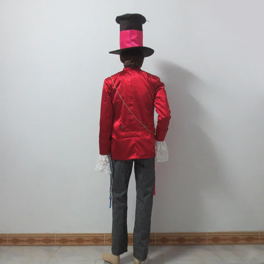 Костюм для косплея Mad Hatter костюмы взрослых на Хэллоуин|costume adult|adult costumealice in wonderland