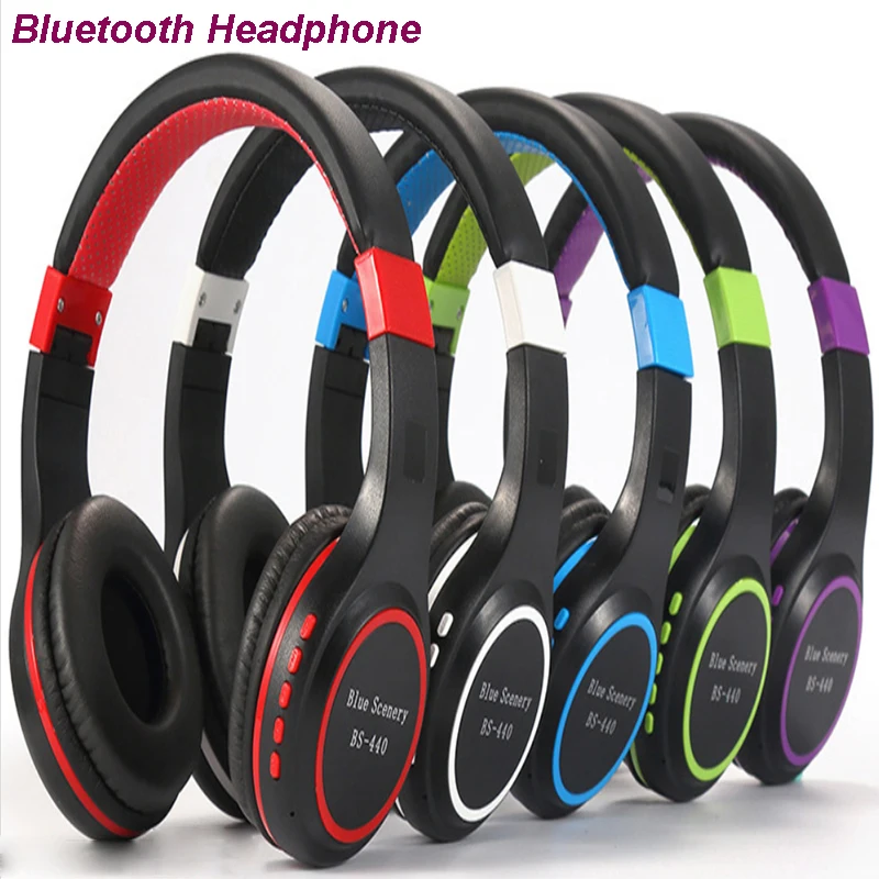 Bluetooth Беспроводные наушники с шумоподавлением над ухом Стерео гарнитура для