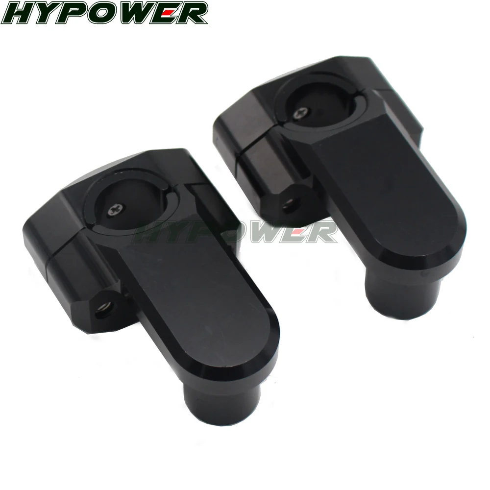 Анодированный 2 дюймовый Поворотный руль для мотоцикла Riser 7/8 &quot22 мм толстый