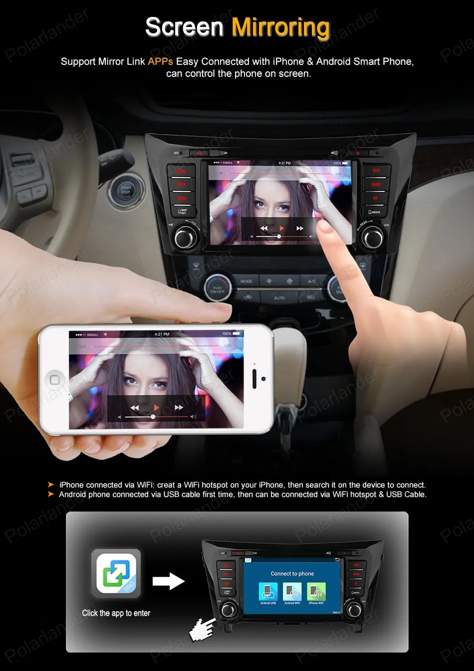8 дюймовый 2 din GPS радиоприемник Android 2014 авто стерео четырехъядерный автомобильный