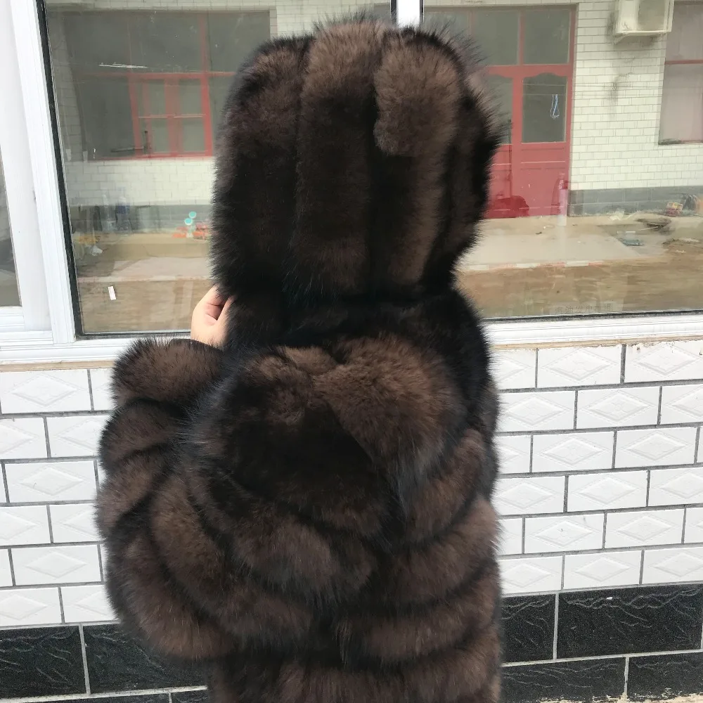 Жилет из лисьего меха, женская зимняя модная жилетка из искусственного лисьего меха, женские теплые пальто из искусственного лисьего меха, женские пальто