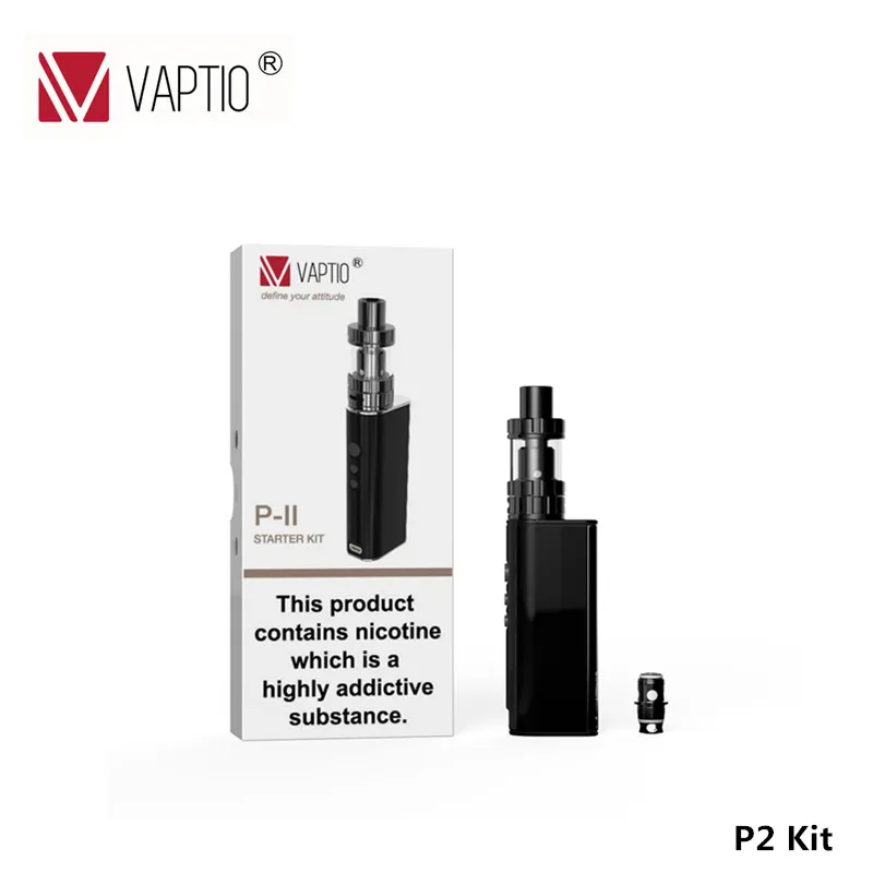Подарок Vaptio P2 комплект 75 Вт электронная сигарета распылитель встроенный 1850 мАч