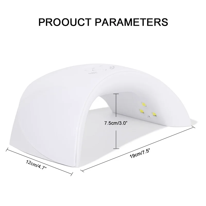 ROSALIND 36W Nail Dryer UV LED Lamp Polish Dryers Double Power lamp Fast Cured for Machine Manicure With USB Art Tools | Красота и