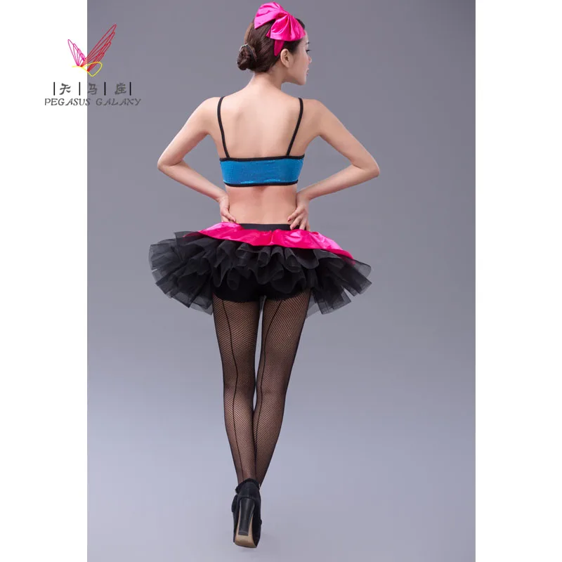 Соблазнительное бикини с блестками балетное платье Радужный костюм для балета