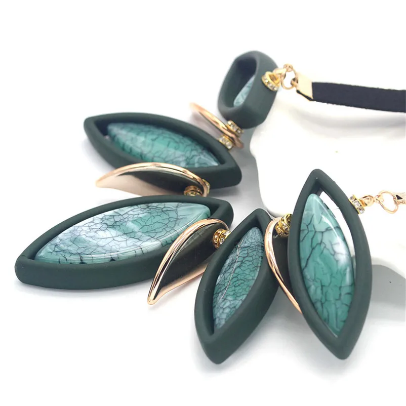 Ювелирные изделия adolph Boho Extendy Geometry Stone колье Женские аксессуары Модное Длинное