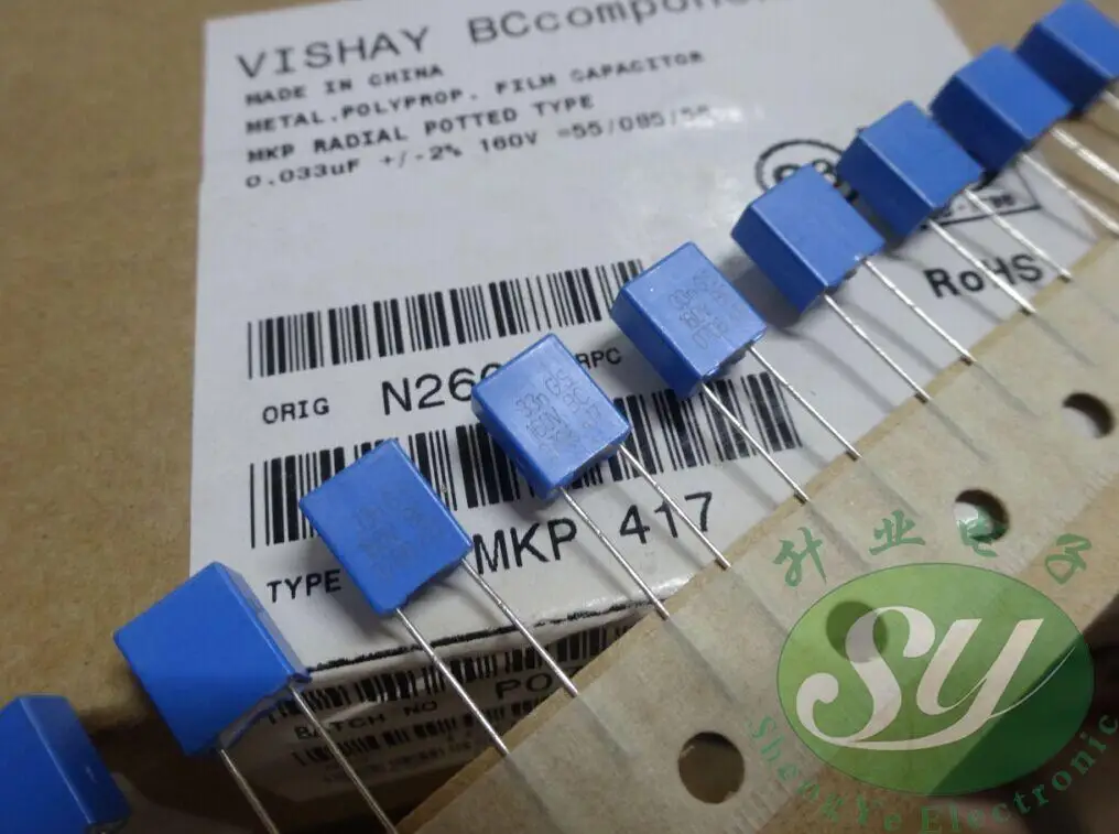 2019 горячая распродажа 20 шт./50 шт. VISHAY BC пленочный конденсатор Материал MKP417 0 033