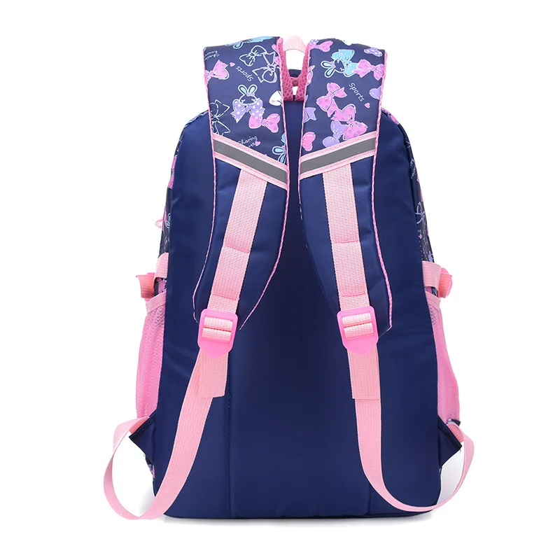 Вместительные школьные ранцы на молнии для девочек модные рюкзаки с принтом