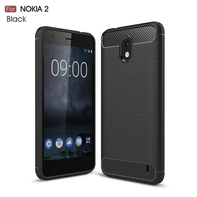 1 шт. Роскошные Чехлы для мобильных телефонов Nokia2 силиконовый защитный гелевый