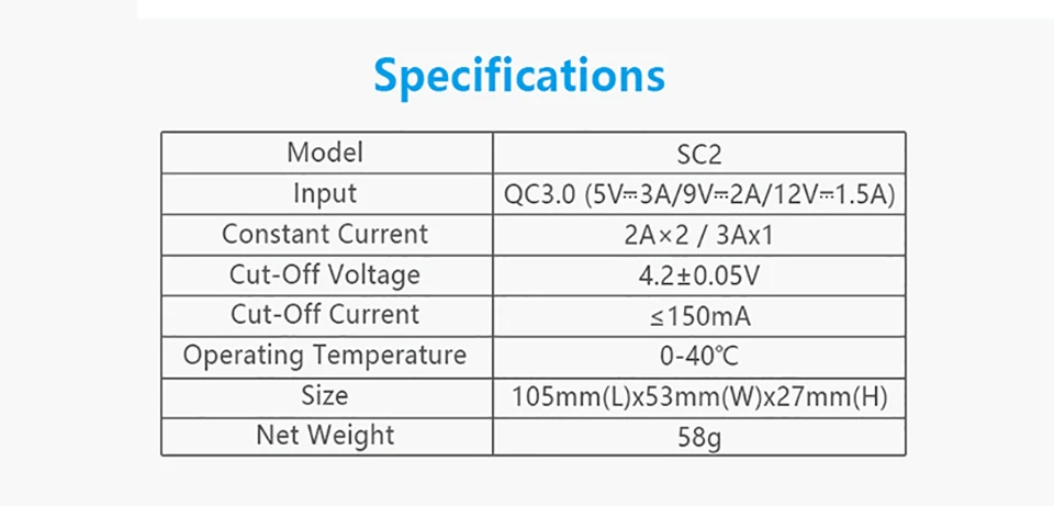 XTAR 18650 зарядное устройство/VC2 VC4 lcd USB зарядное устройство/QC3.0 Быстрая зарядка VC4S SC2/VC2S PB2 18650 зарядное устройство