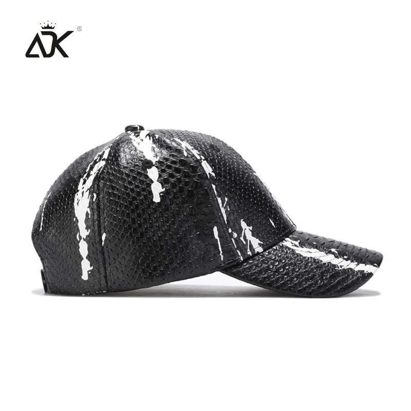 ADK искусственная кожа Snapback для мужчин 2018 Мода Бейсбол шапки Новый Досуг крышки