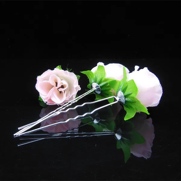 200 шт. 2015 Новинка Бесплатная доставка Свадебный Цветочный розовый цветок булочка