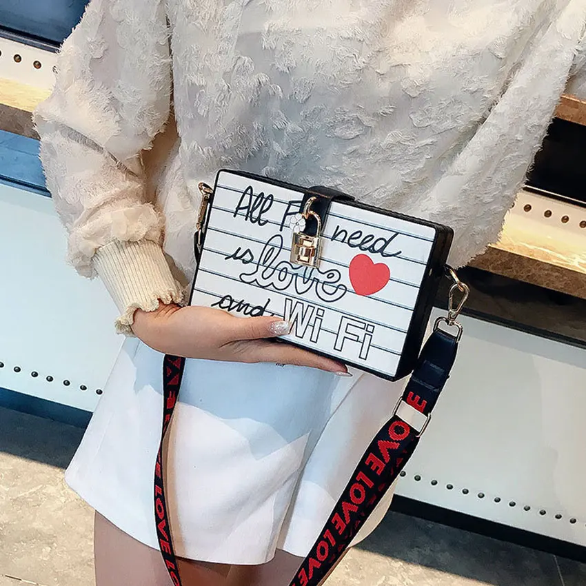 Женская сумка с заклепками LJT Box модельная винтажная мини-сумка вечерние