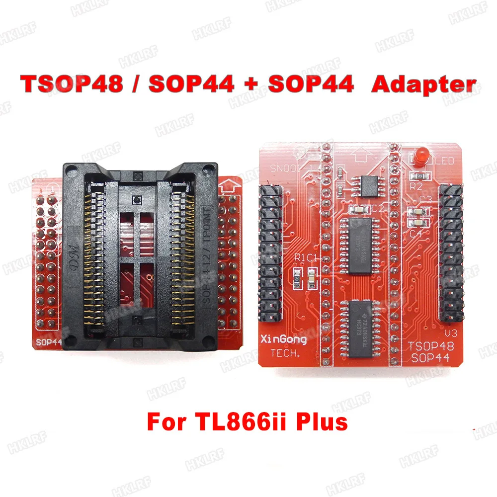 100% оригинальный новый TSOP48 IC адаптер + SOP44 для MiniPro TL866CS /TL866A универсальный
