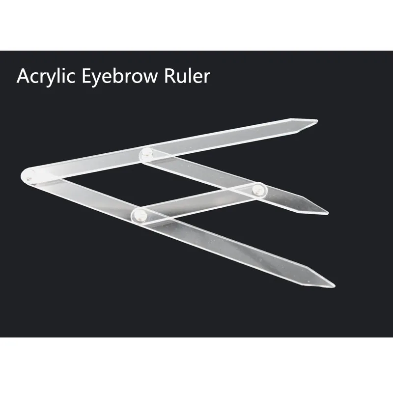 Акриловая трафаретная линейка для бровей микроблейдинг Перманентный макияж