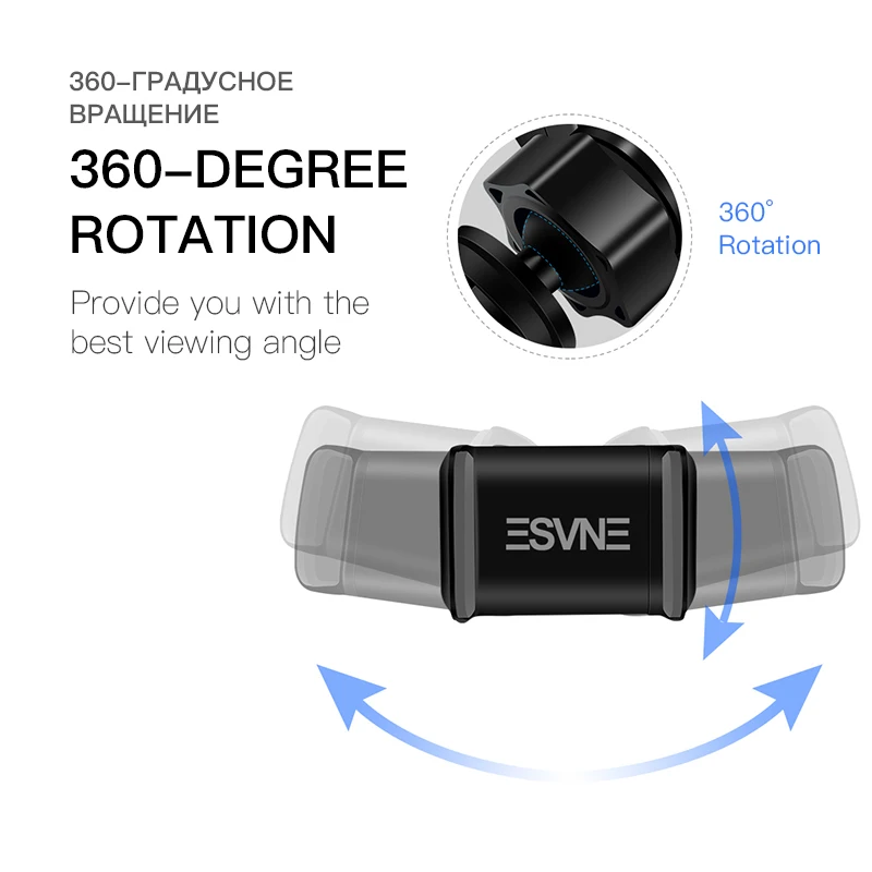 ESVNE Универсальный держатель для телефона в машину For Iphone X 8 7 6 Air Vent Mount