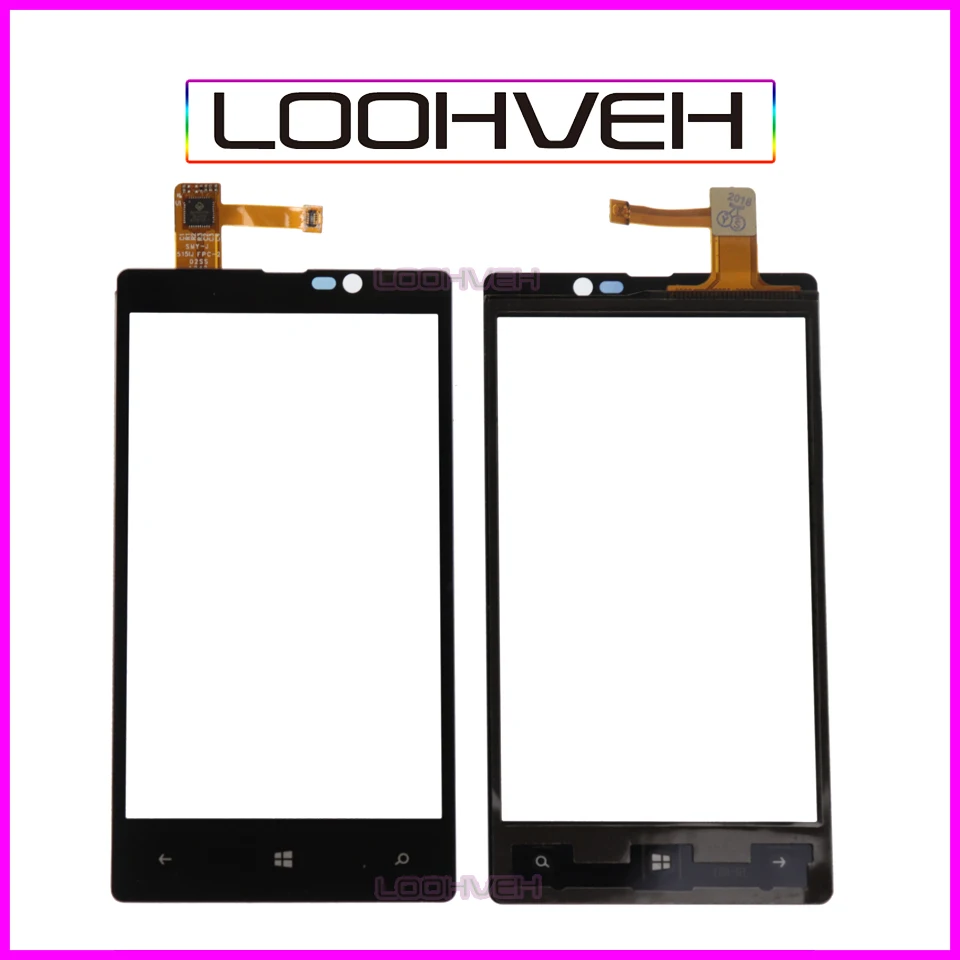 50 шт./лот 4 3 &quotдля Nokia Lumia 820 N820 сенсорный экран дигитайзер Переднее стекло