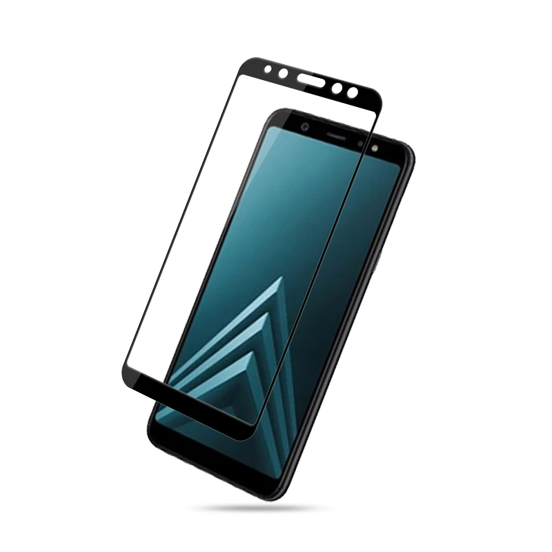 MOCOLO for Samsung Galaxy A6 2018 Screen Protector Silk Print Full Glue Tempered Glass Size PLUS | Мобильные телефоны и