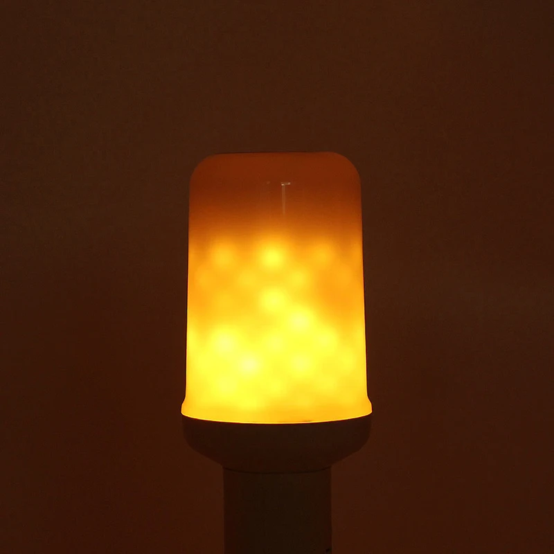 MLZAOSN Светодиодный лампа с пламенем динамическая Мерцающая светодиодная