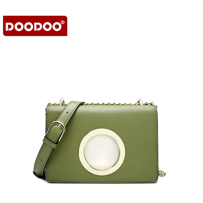 DOODOO 2017 New Korean version of the wild chain shoulder Messenger small square bag | Багаж и сумки