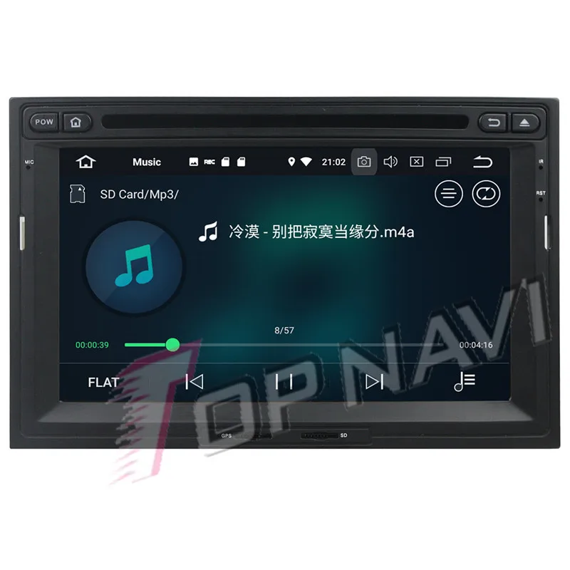 Автомобильный мультимедийный DVD плеер Topnavi Octa Core Android 9 0 для Peugeot 3008/5008 Partner 2010 2016