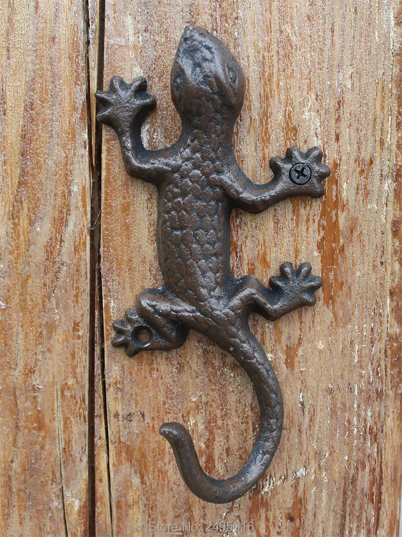 Чугунный крючок Gecko бытовой для хранения коллекционные крючки ключей