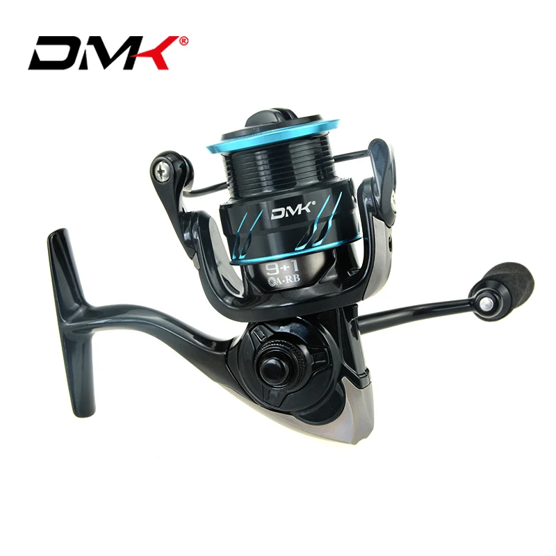 Рыболовная катушка DMK BLUE MOON 1000 1500 размер 5 2: 1 10BB с ЧПУ алюминиевая графитовый корпус|Рыболовные катушки| |