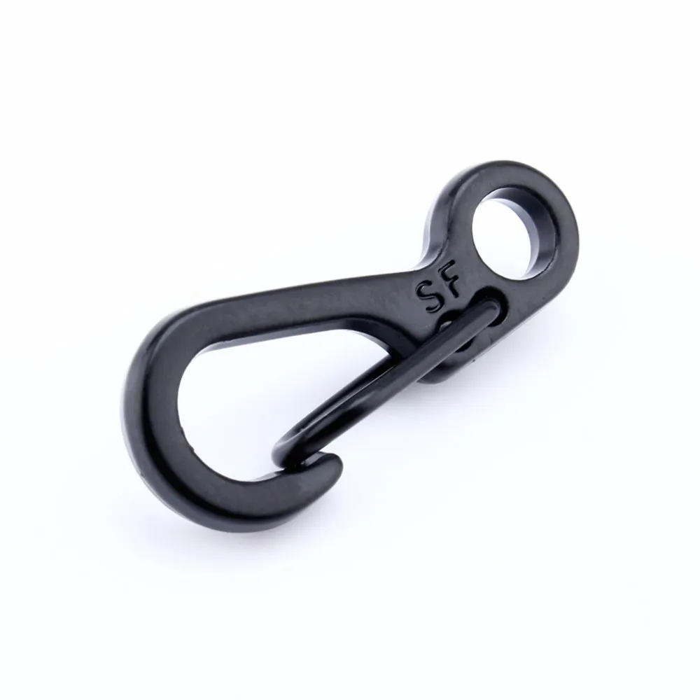 1 шт. рессорный хомут оснастки сплава никель покрытие мини брелок карабин бутылка