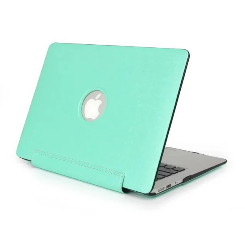Vbnm двухсторонний Шелковый зерна шаблон жесткий чехол для Apple MacBook Air 11 13 Pro 15 Retina 12